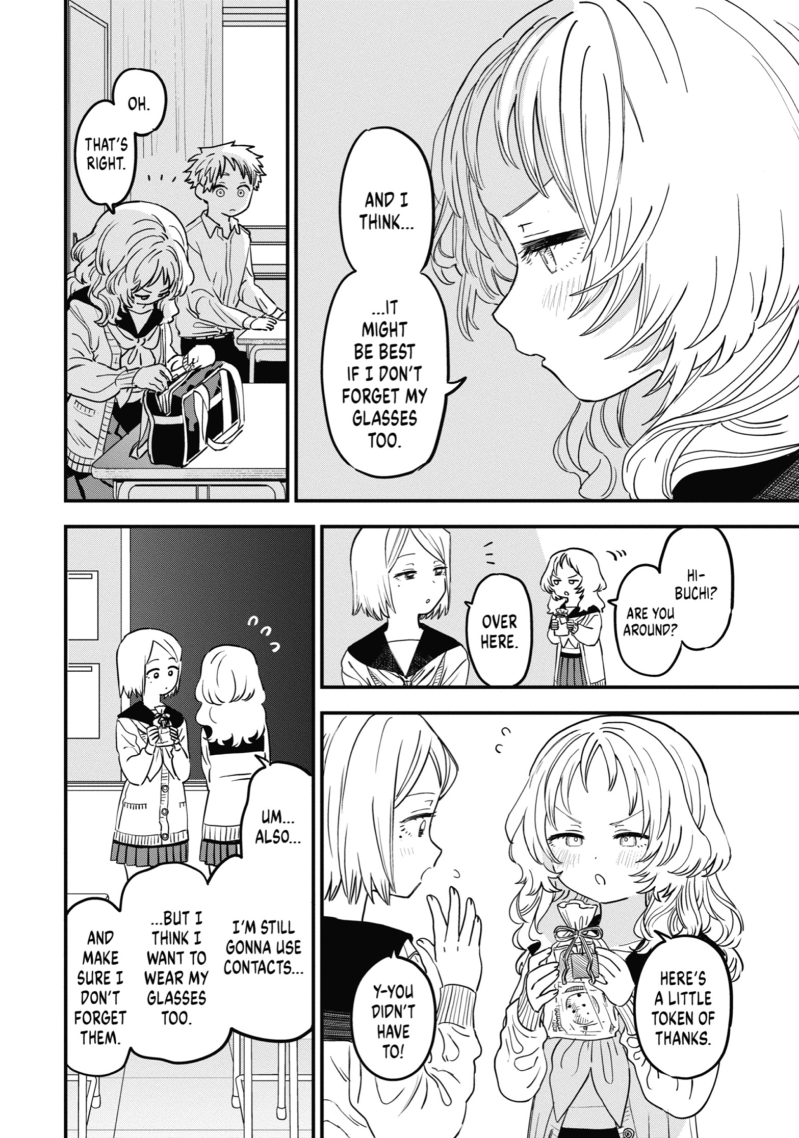 Suki na Ko ga Megane wo Wasureta, Chapter 87 image 08